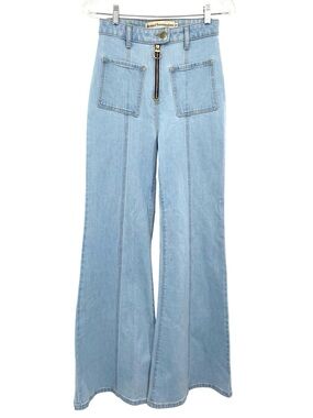 Stoned Immaculate Bardot High Rise Bell Jeans Size 25